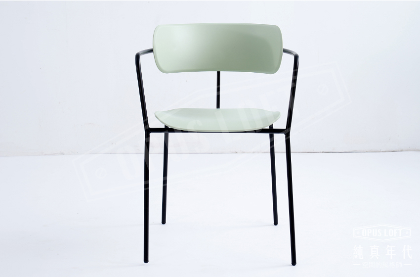 北歐工業風抹茶餐椅-綠色餐椅-北歐餐椅 細節照 AFM-2433-GR-OPUS Nordic