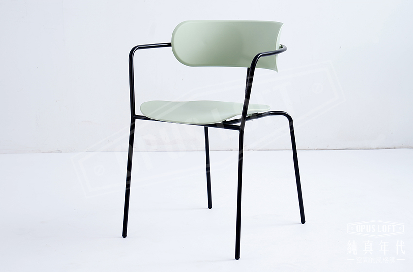 北歐工業風抹茶餐椅-綠色餐椅-北歐餐椅 細節照-AFM-2433-GR-OPUS Nordic